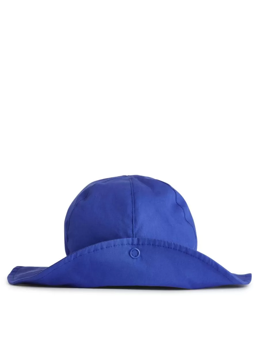 Cheap ARKET Poplin Sun Hat Blue
