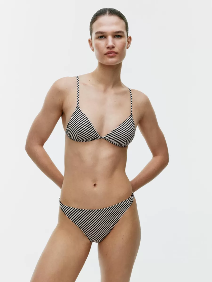 Outlet ARKET Print Bikini Bottom Black/White