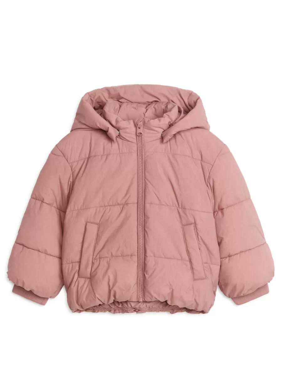 Fashion ARKET Puffer Jacket Pink