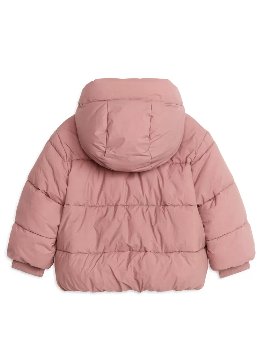 Fashion ARKET Puffer Jacket Pink