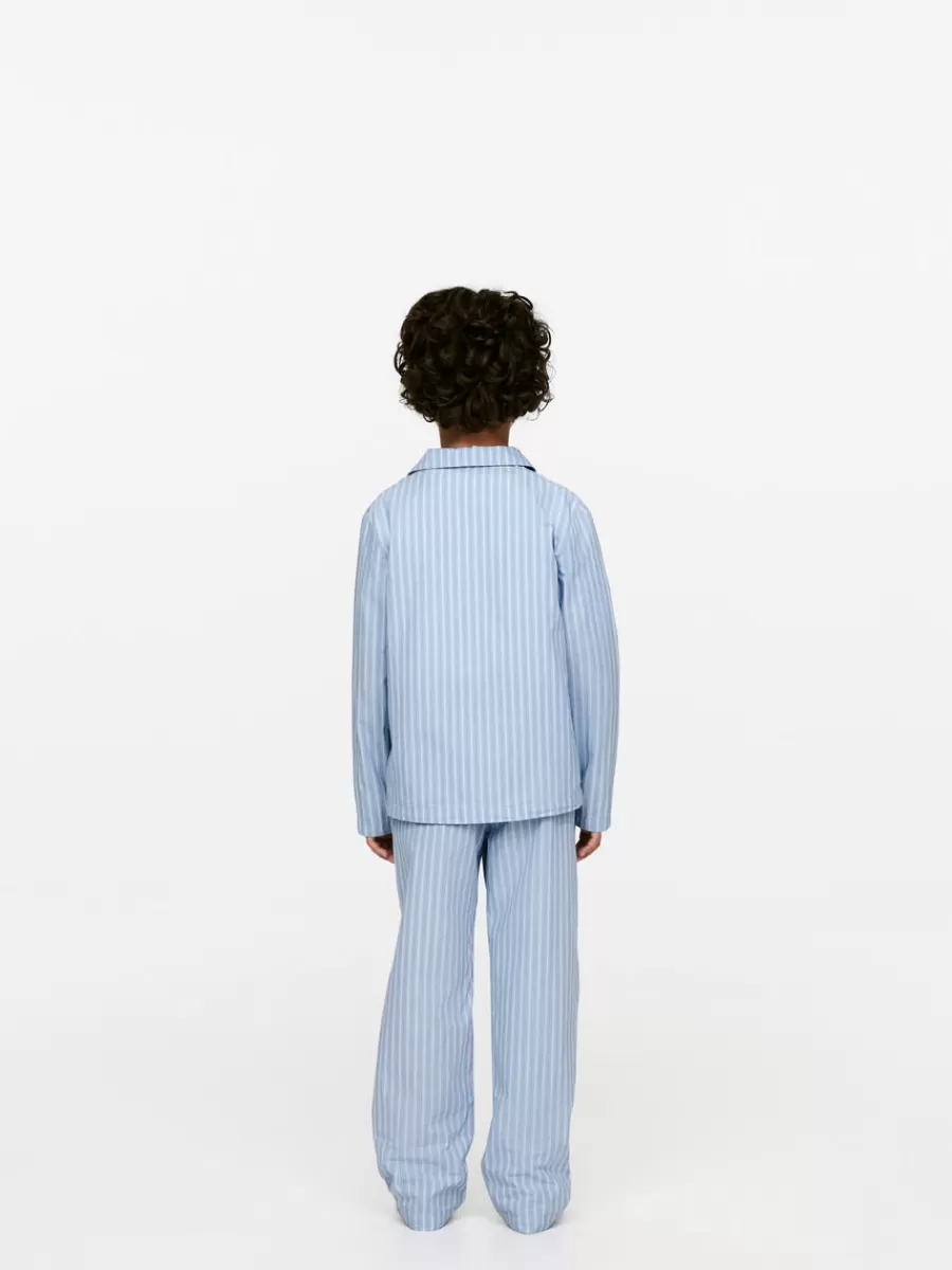 Cheap ARKET Pyjama Set Light Blue/Striped
