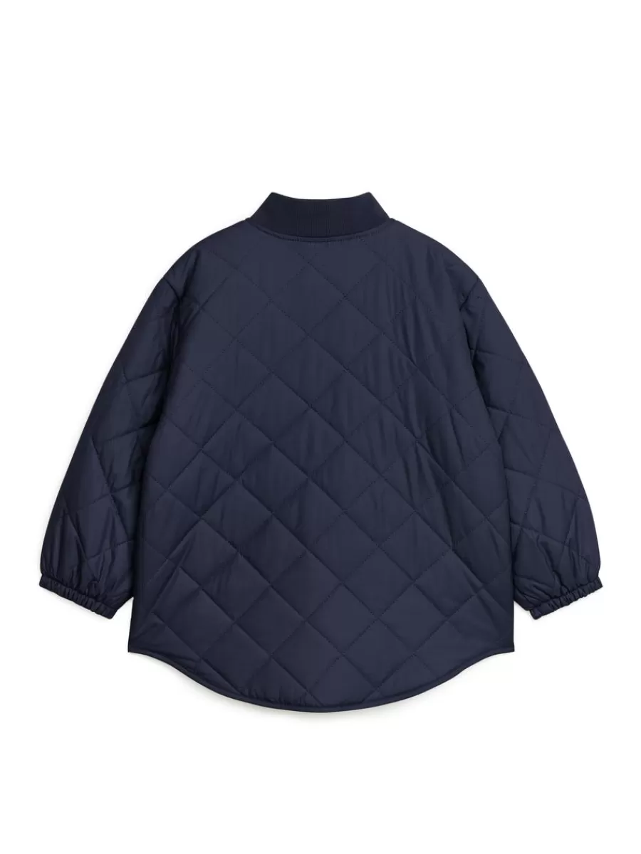 Clearance ARKET Quilted Insulator Jacket Dark Blue