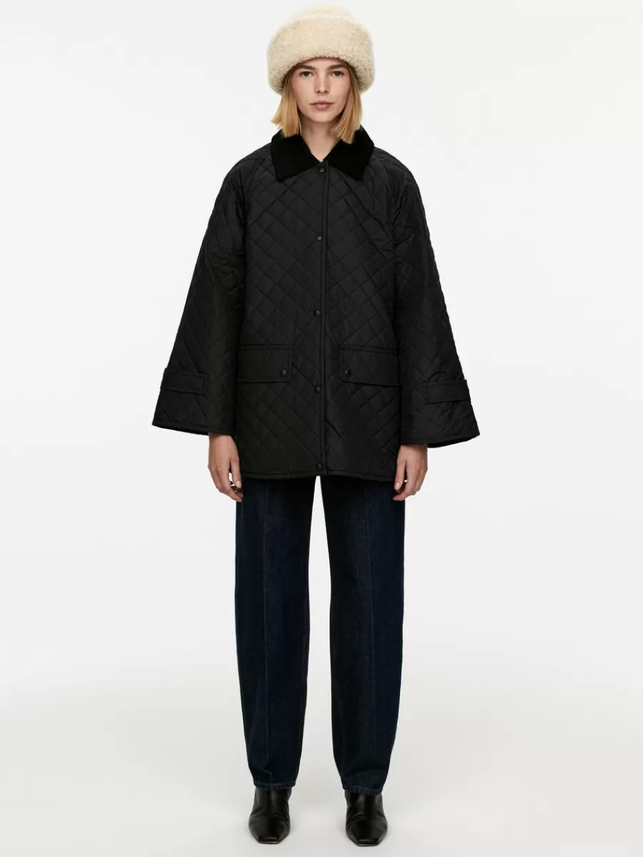 Flash Sale ARKET Quilted Jacket Black