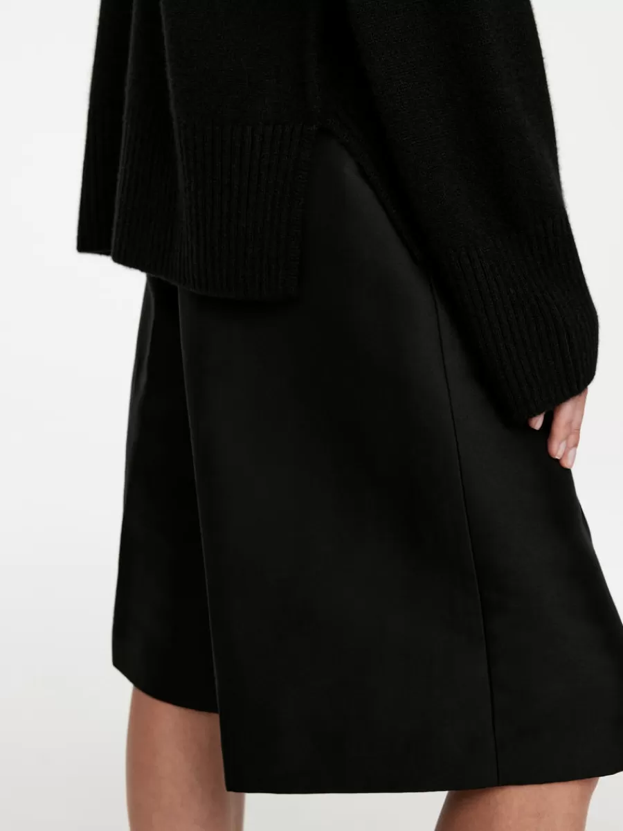 Fashion ARKET Relaxed Cashmere-Wool Jumper Black