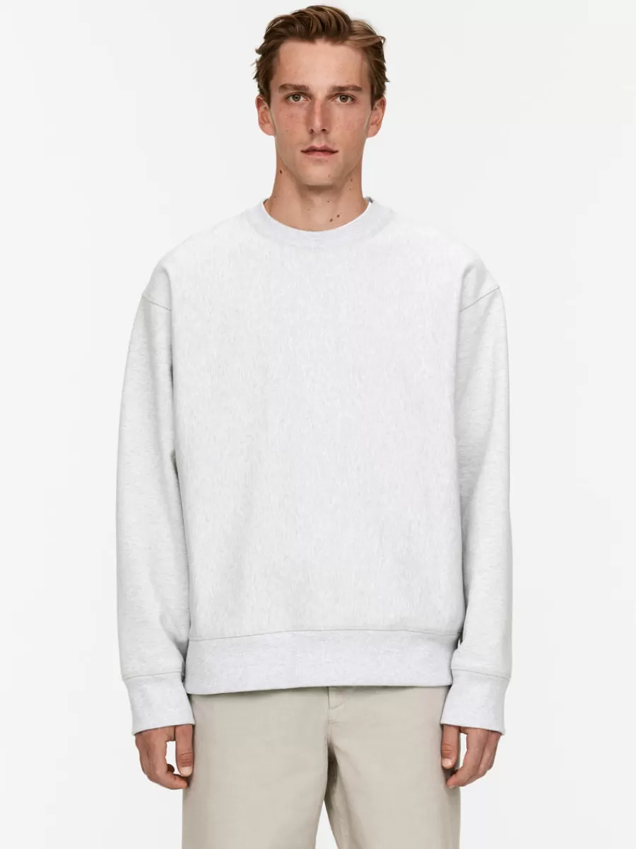 Best Sale ARKET Relaxed Heavyweight Sweatshirt Grey Melange