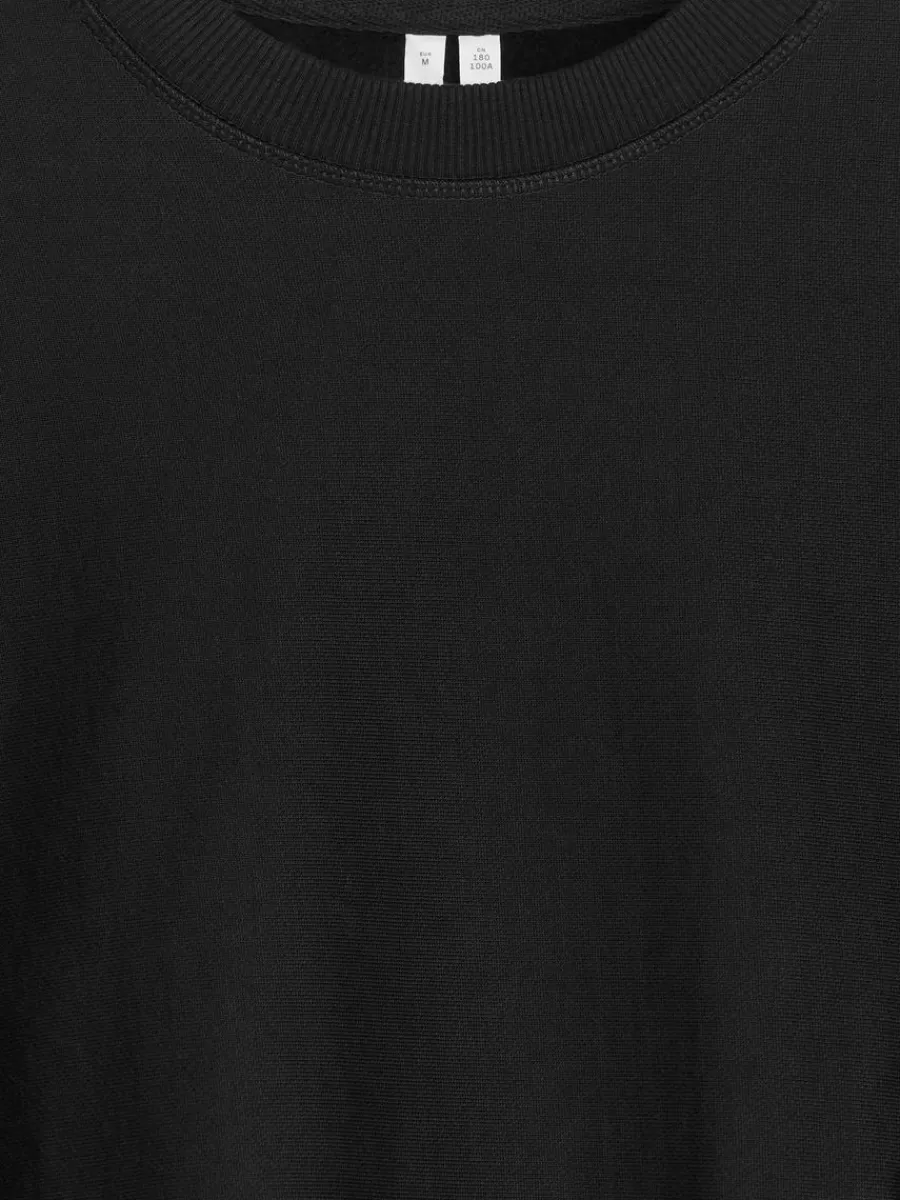 Online ARKET Relaxed Heavyweight Sweatshirt Black