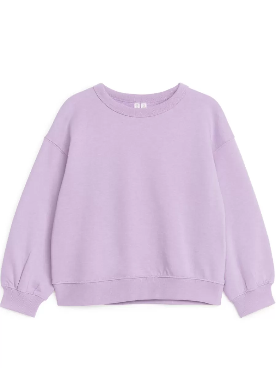 Sale ARKET Relaxed Sweatshirt Lilac