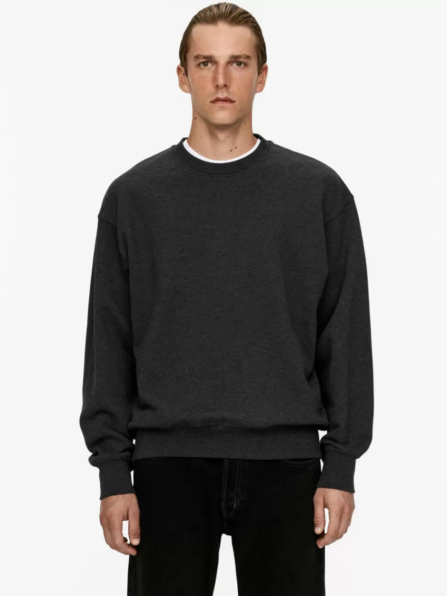 Clearance ARKET Relaxed Sweatshirt Dark Grey