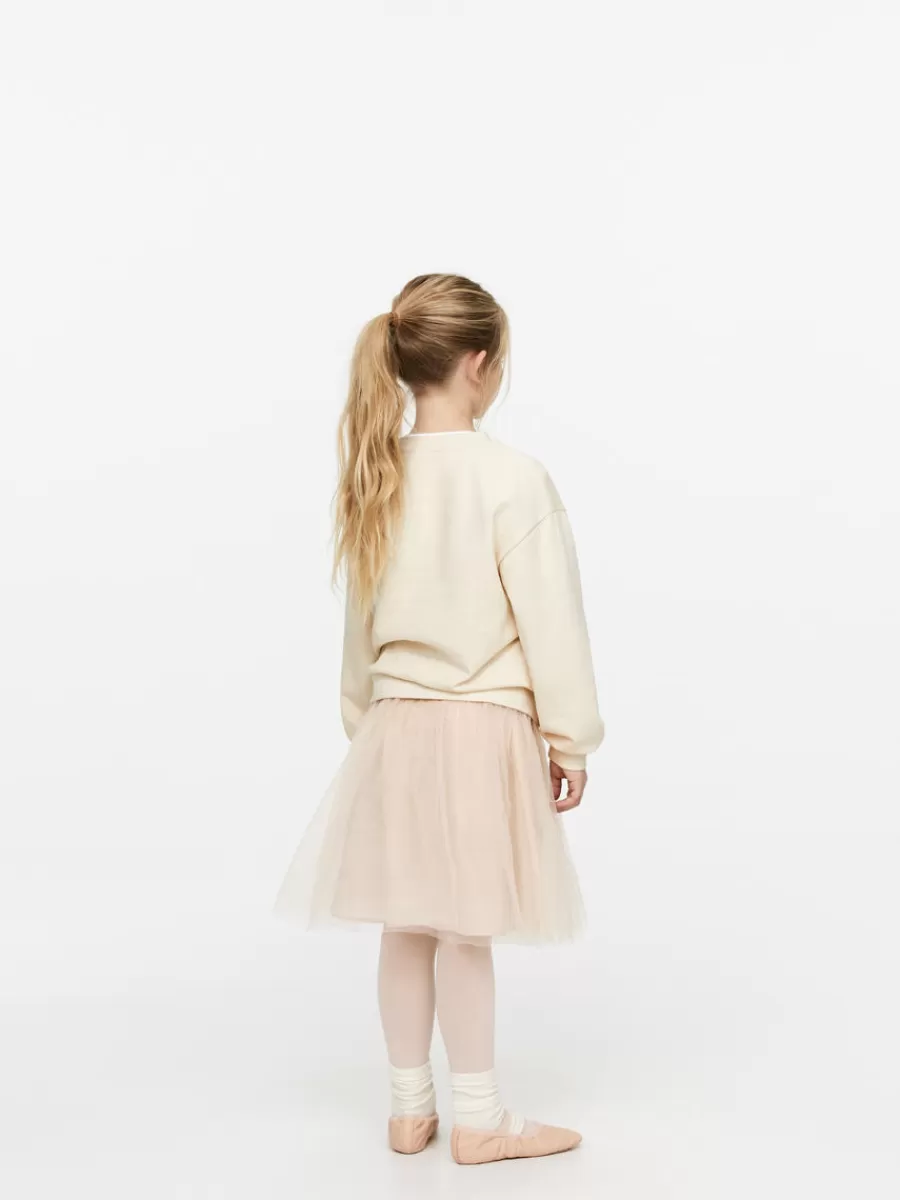 Shop ARKET Relaxed Sweatshirt Off White/Ballerinas