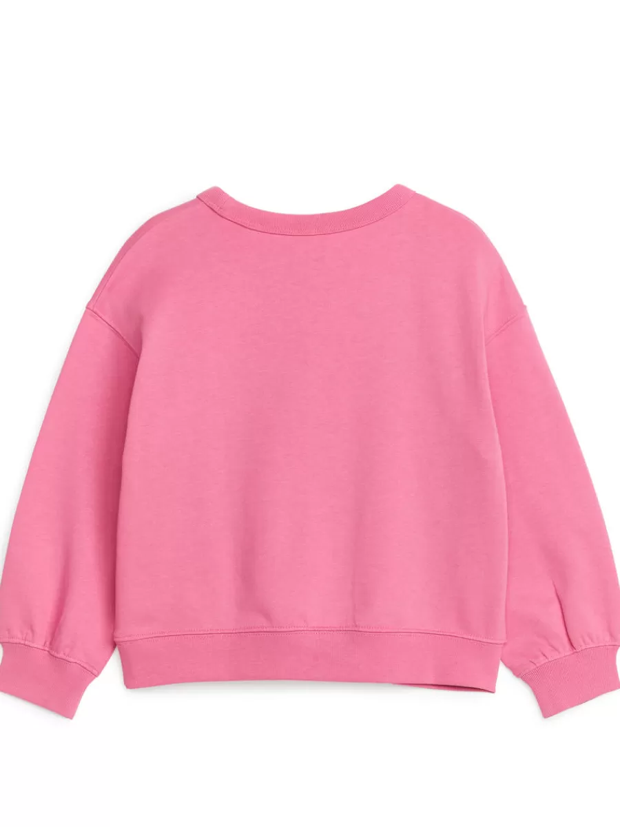 Online ARKET Relaxed Sweatshirt Pink