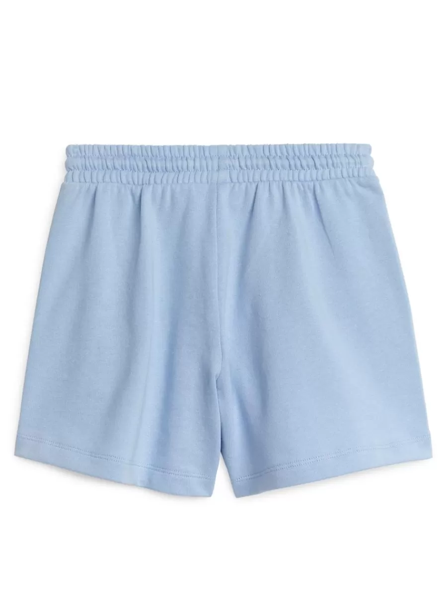Best ARKET Relaxed Sweatshorts Blue/Green