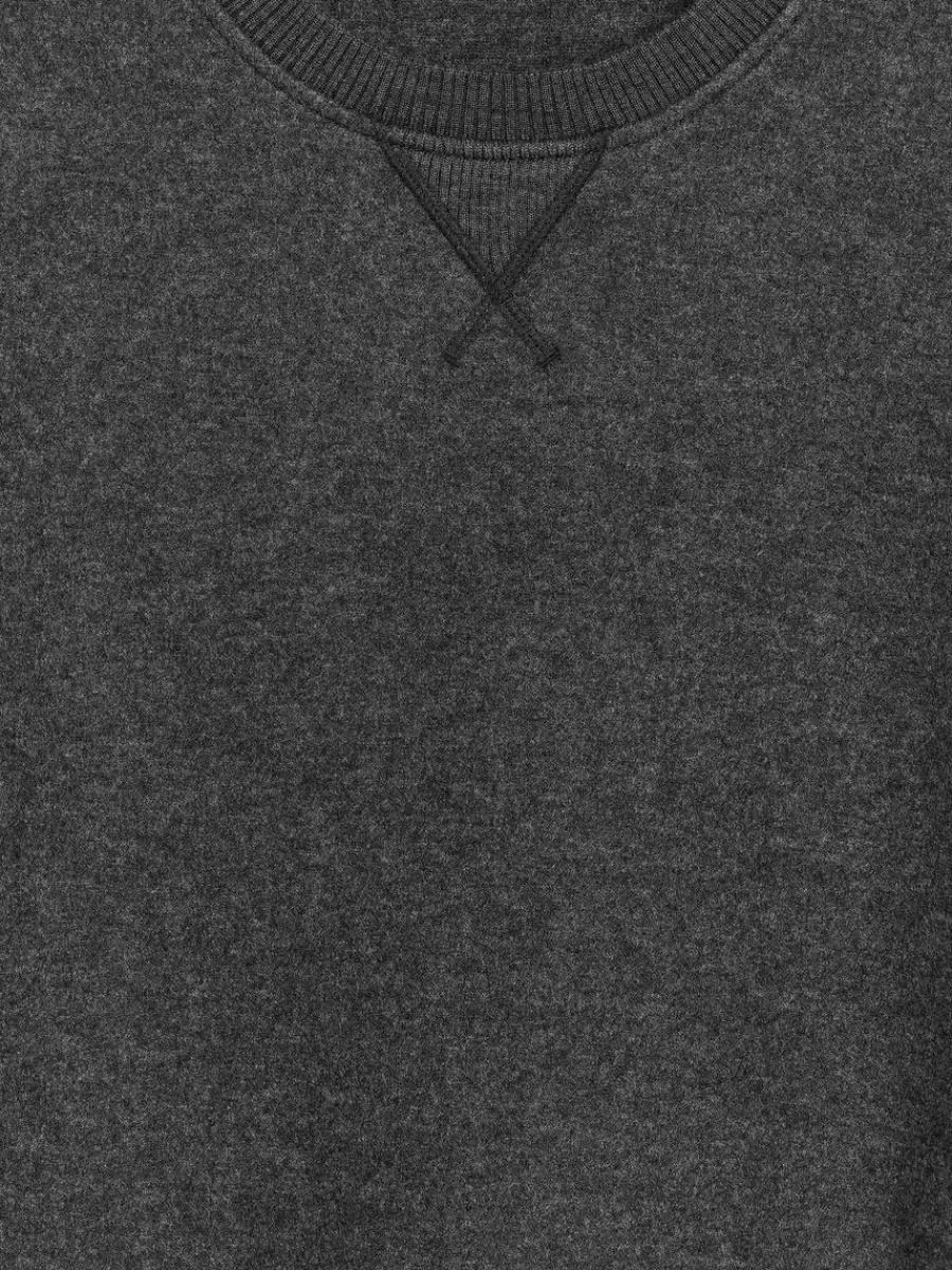 Store ARKET Relaxed Wool Jumper Dark Grey