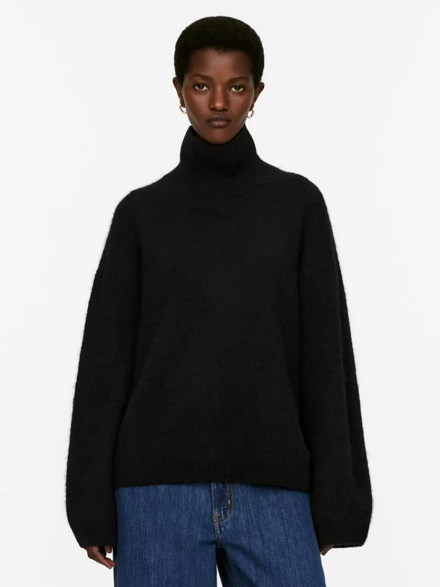 Fashion ARKET Roll-Neck Jumper Black
