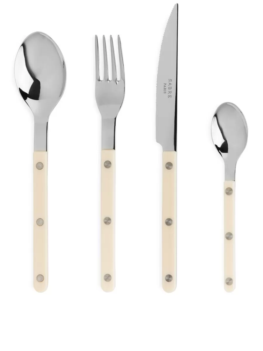 Best Sale ARKET Sabre Paris Bistro Cutlery Off White