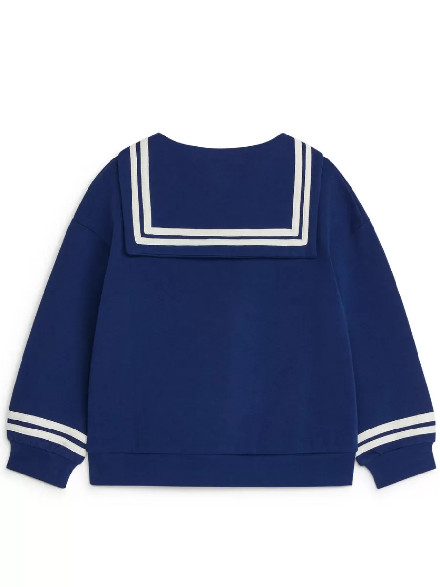 Hot ARKET Sailor Sweatshirt Dark Blue