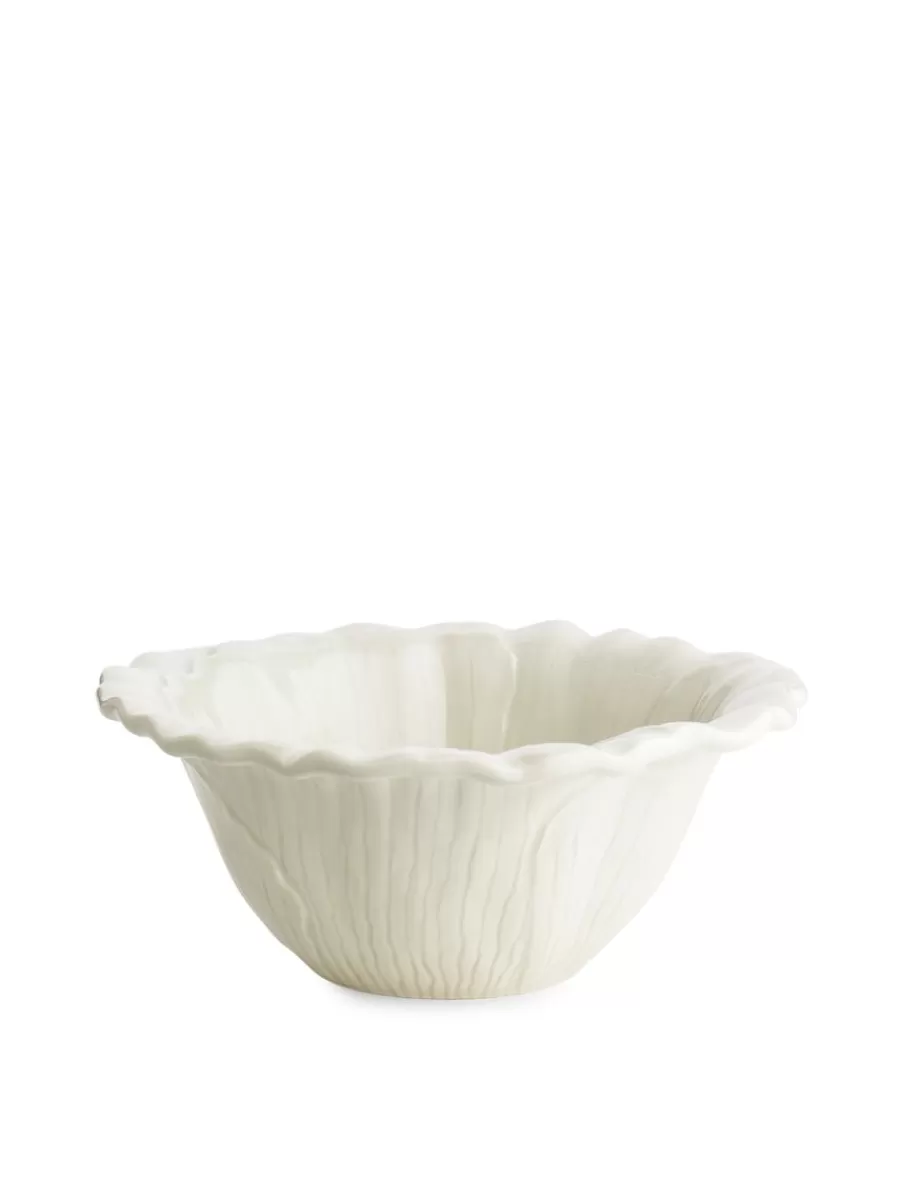 Fashion ARKET San Raphael Wild Flower Bowl 17 Cm White
