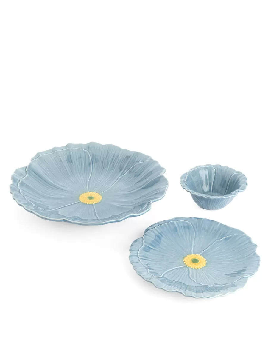 Hot ARKET San Raphael Wild Flower Bowl 17 Cm Blue