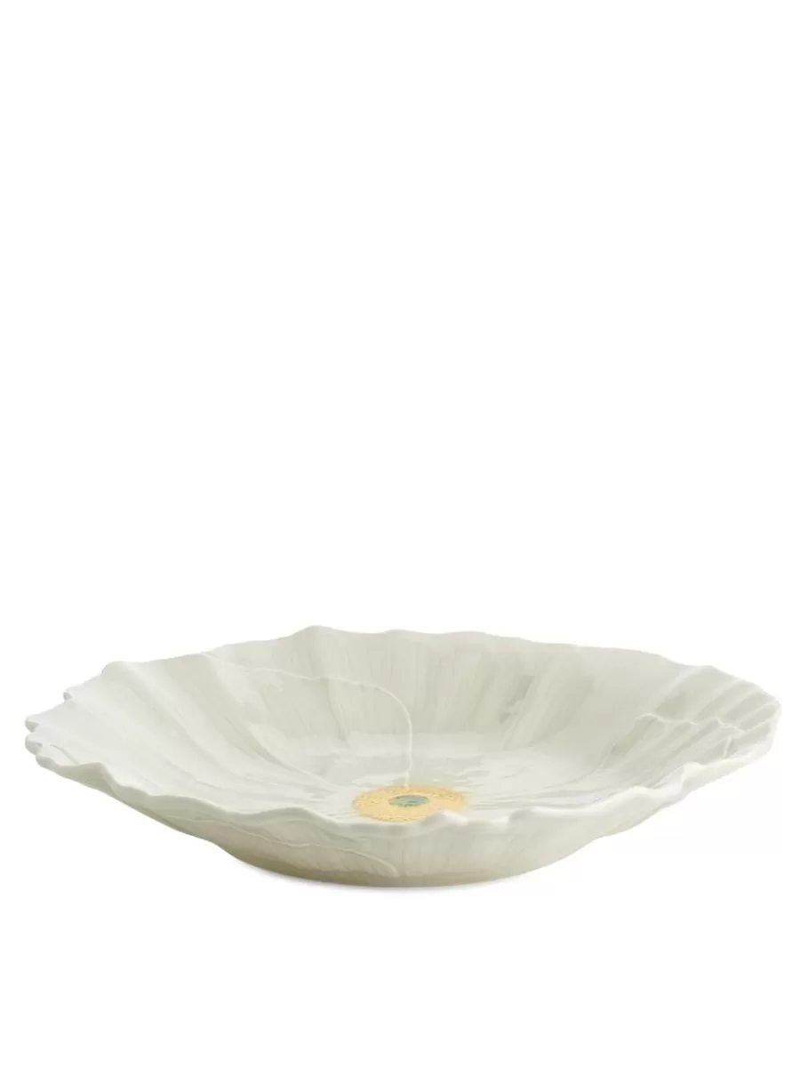 Fashion ARKET San Raphael Wild Flower Centrepiece Plate, 40 Cm Off White