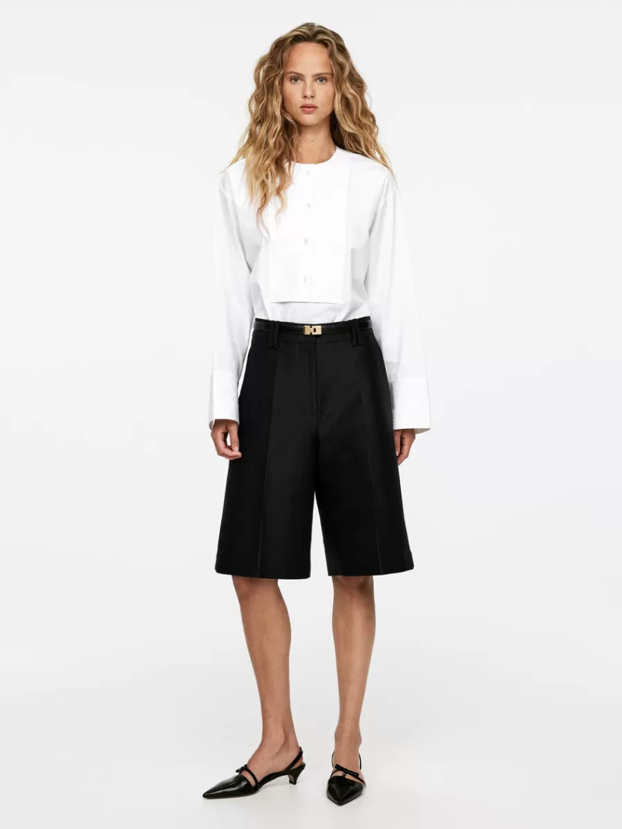 Outlet ARKET Sculptural Shorts Black