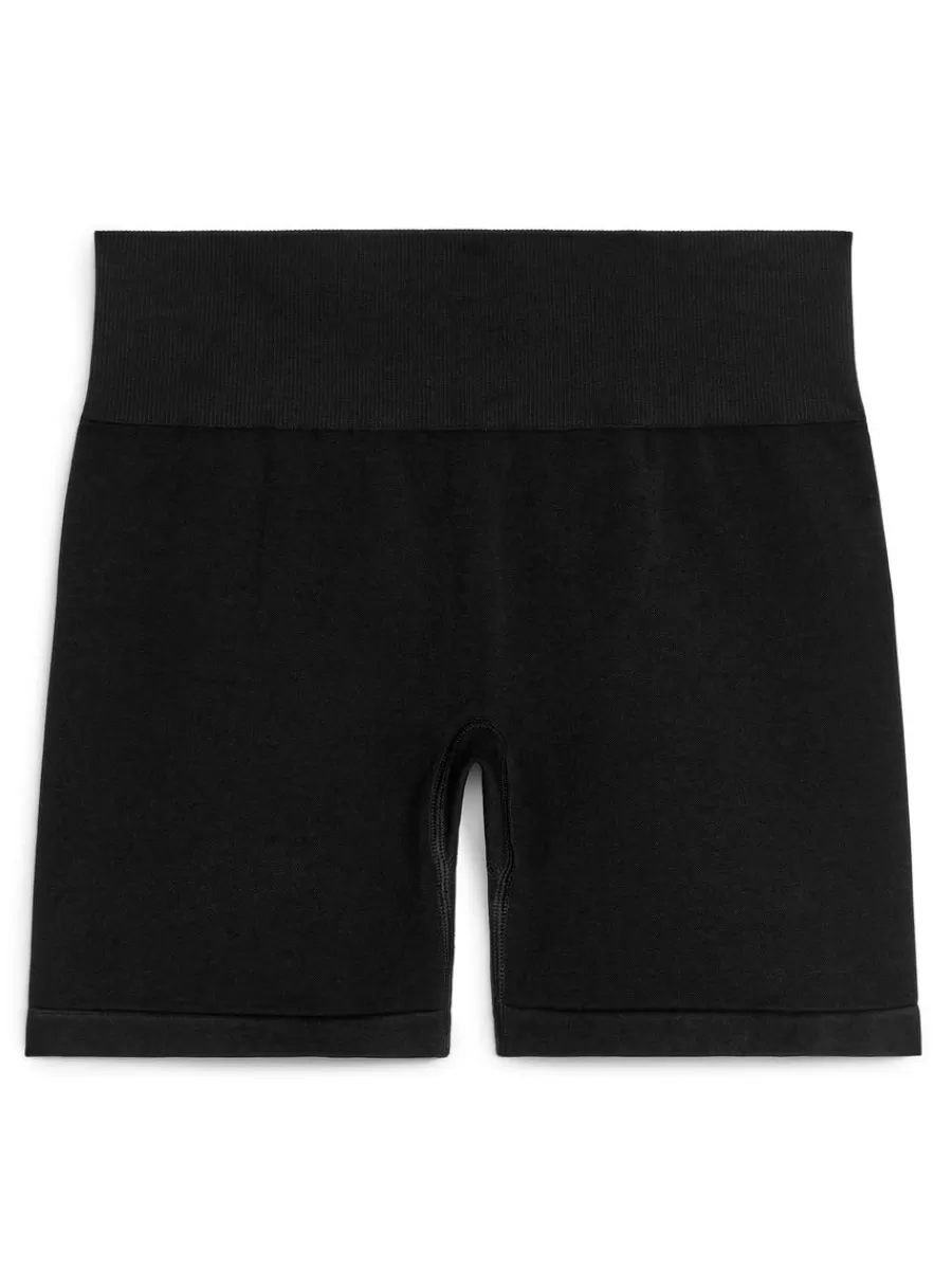 Clearance ARKET Seamless Hotpants Black