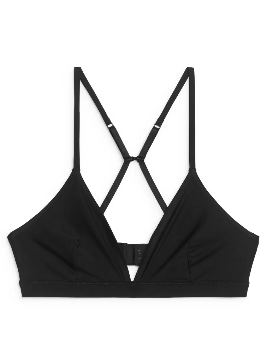 Best ARKET Seamless Soft Bra Black