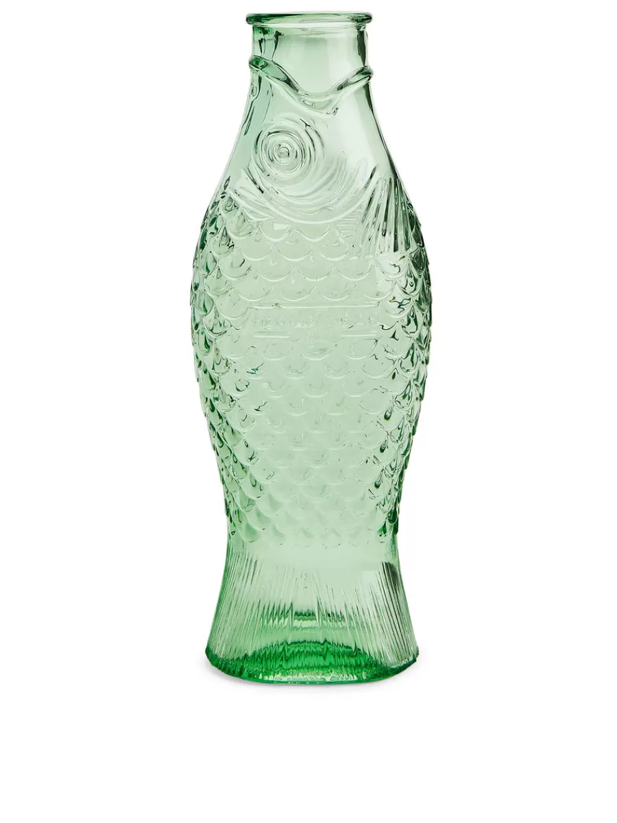 Clearance ARKET Serax Glass Bottle Green