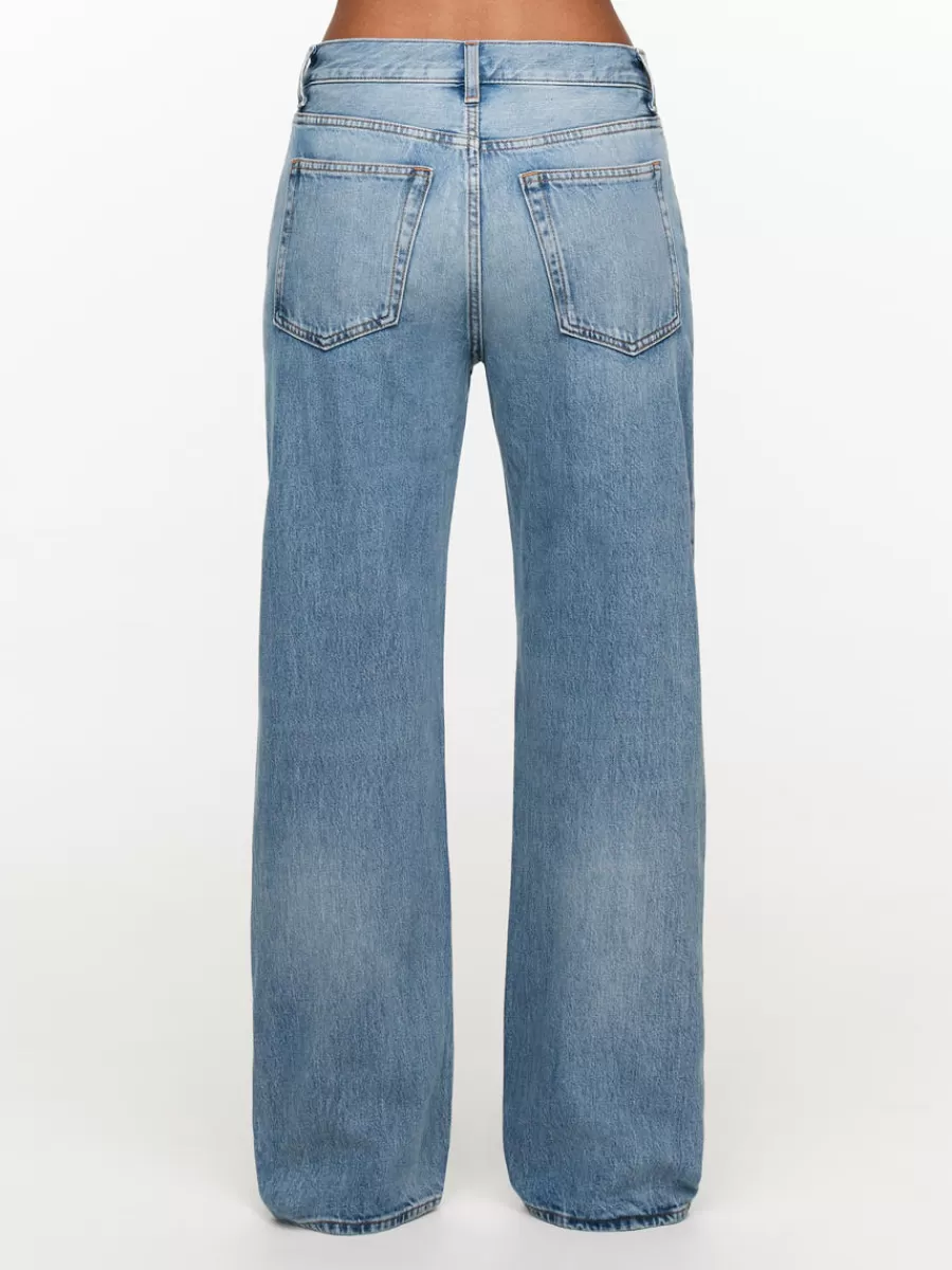 Flash Sale ARKET SHORE Low Relaxed Jeans Blue