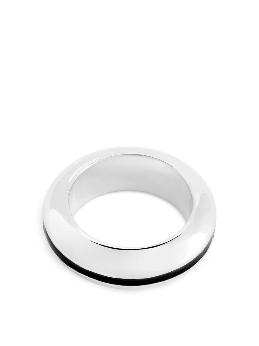Best Sale ARKET Silver-Plated Ring Silver/Plum