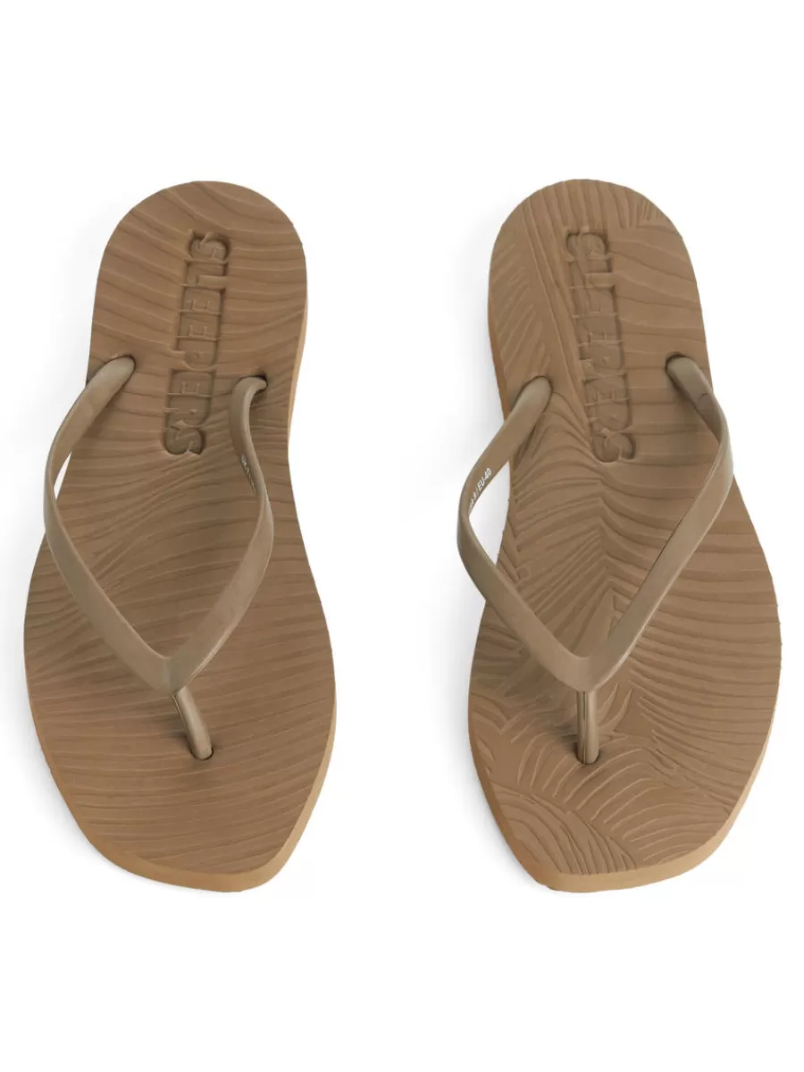 Hot ARKET Sleepers Tapered Flip Flops Brown