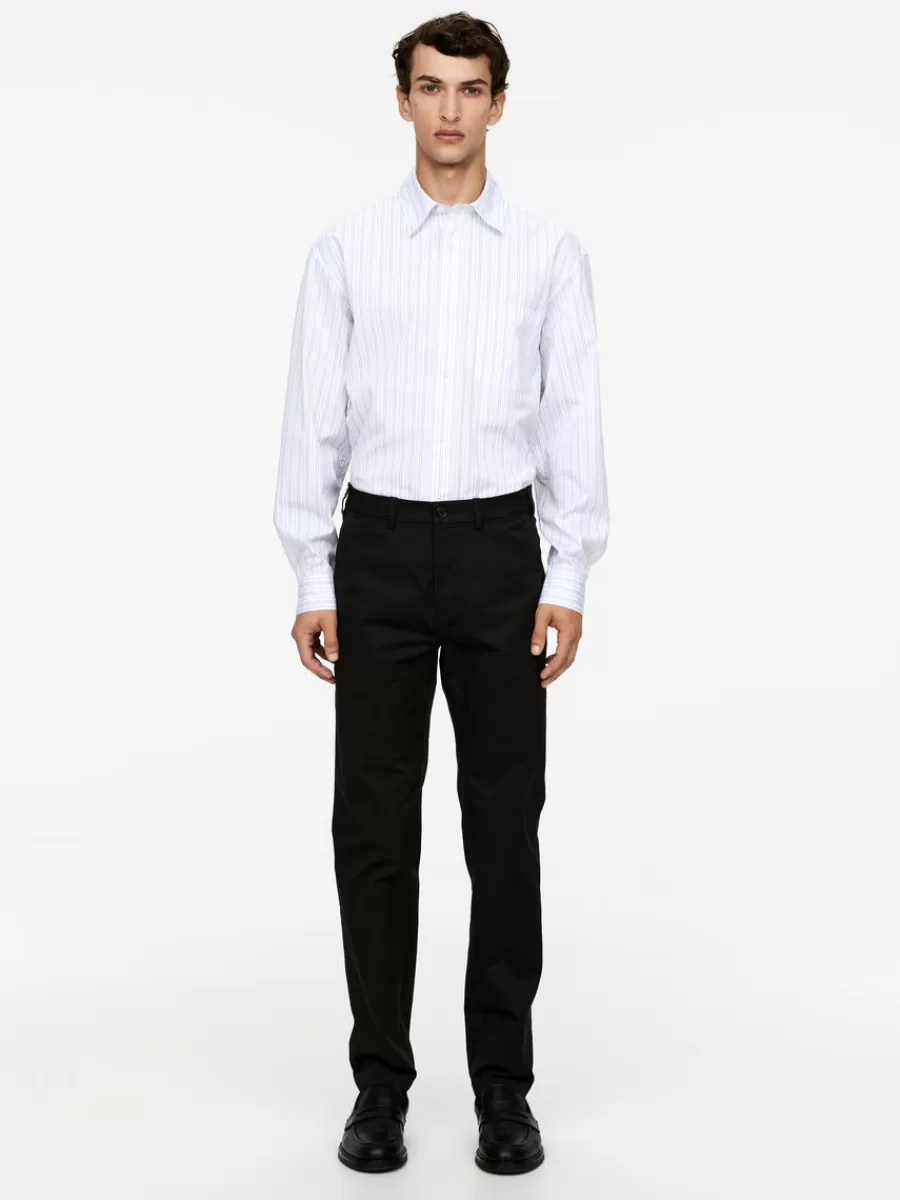 Discount ARKET Slim Stretch Chinos Black
