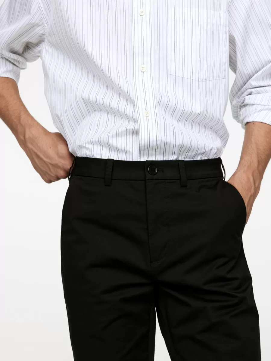 Discount ARKET Slim Stretch Chinos Black