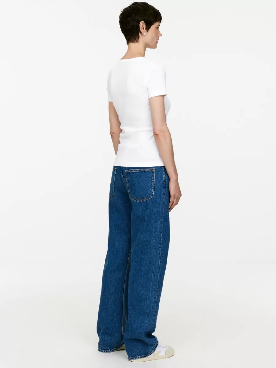 Hot ARKET Slim-Fit T-Shirt White