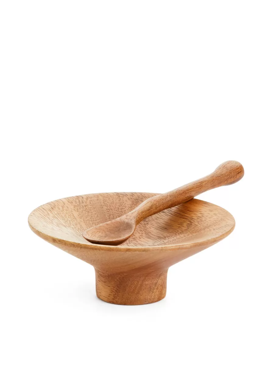 Sale ARKET Small Wooden Bowl Brown