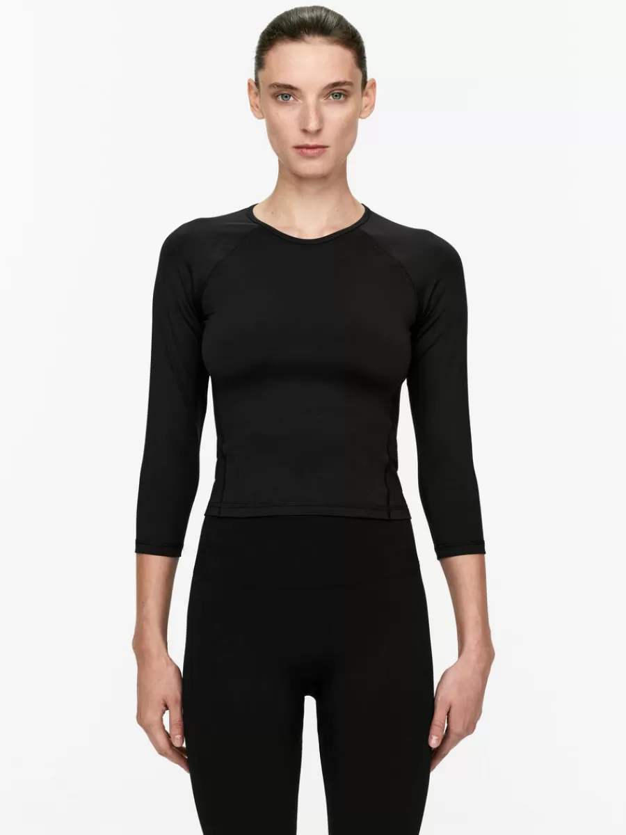 Clearance ARKET Soft Stretch Top Black
