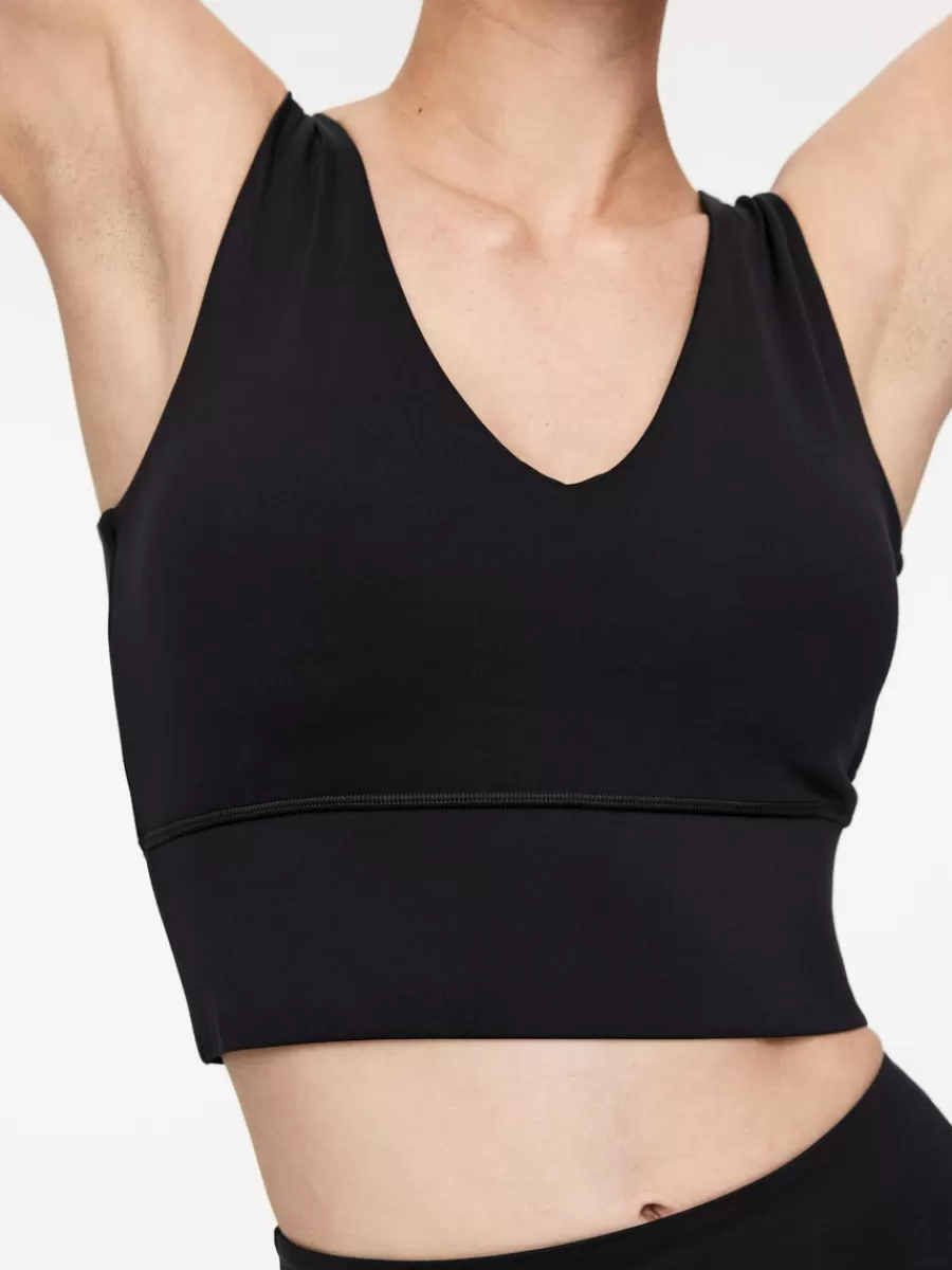 Shop ARKET Soft Stretch Top Dark Blue
