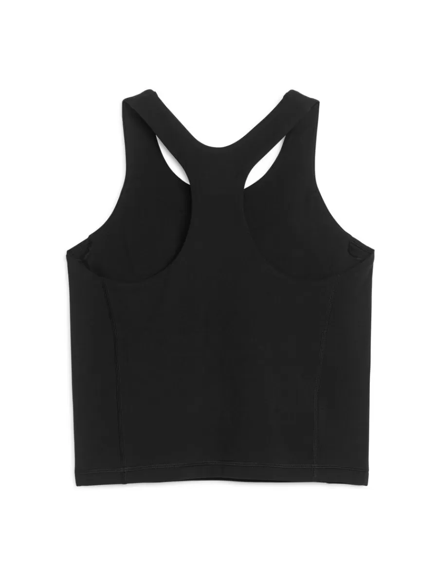 Hot ARKET Soft Stretch Top Black