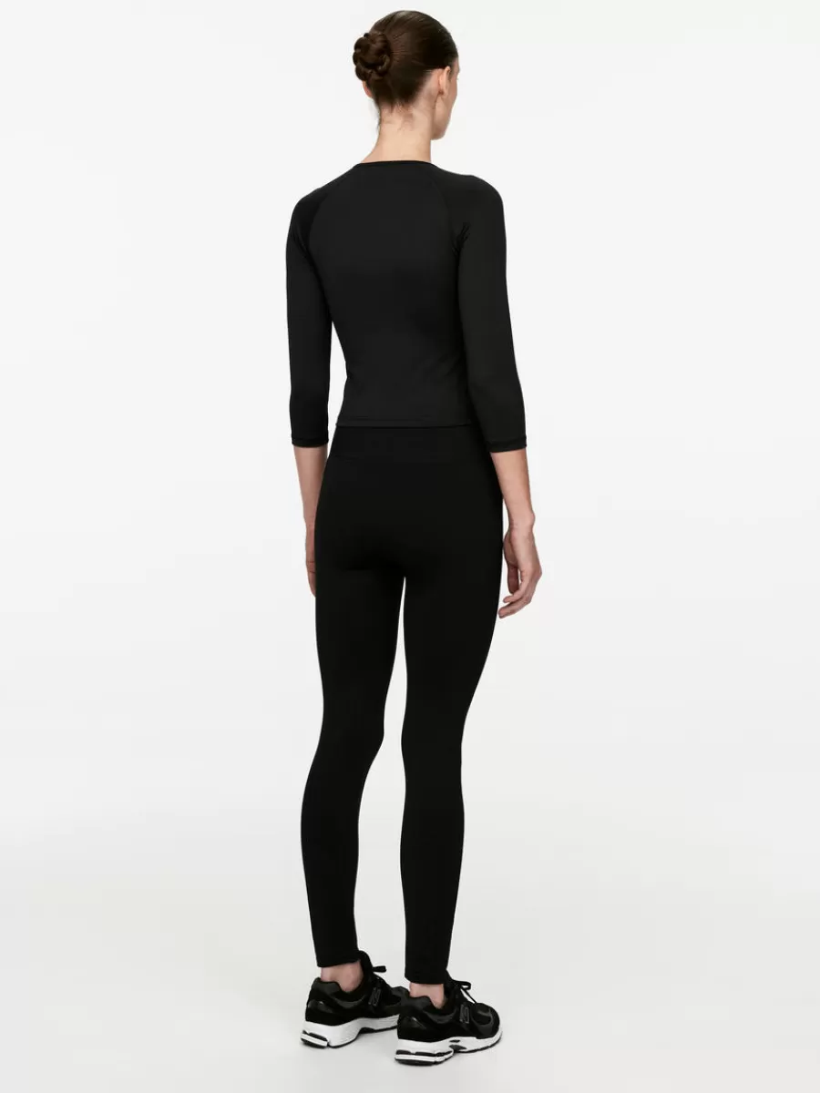 Clearance ARKET Soft Stretch Top Black