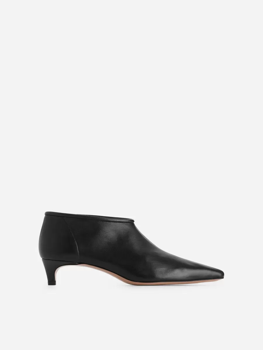 Online ARKET Stretch Leather Boots Black