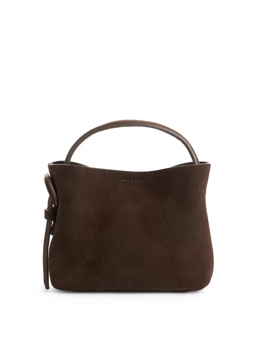 Flash Sale ARKET Suede Crossbody Bag Brown