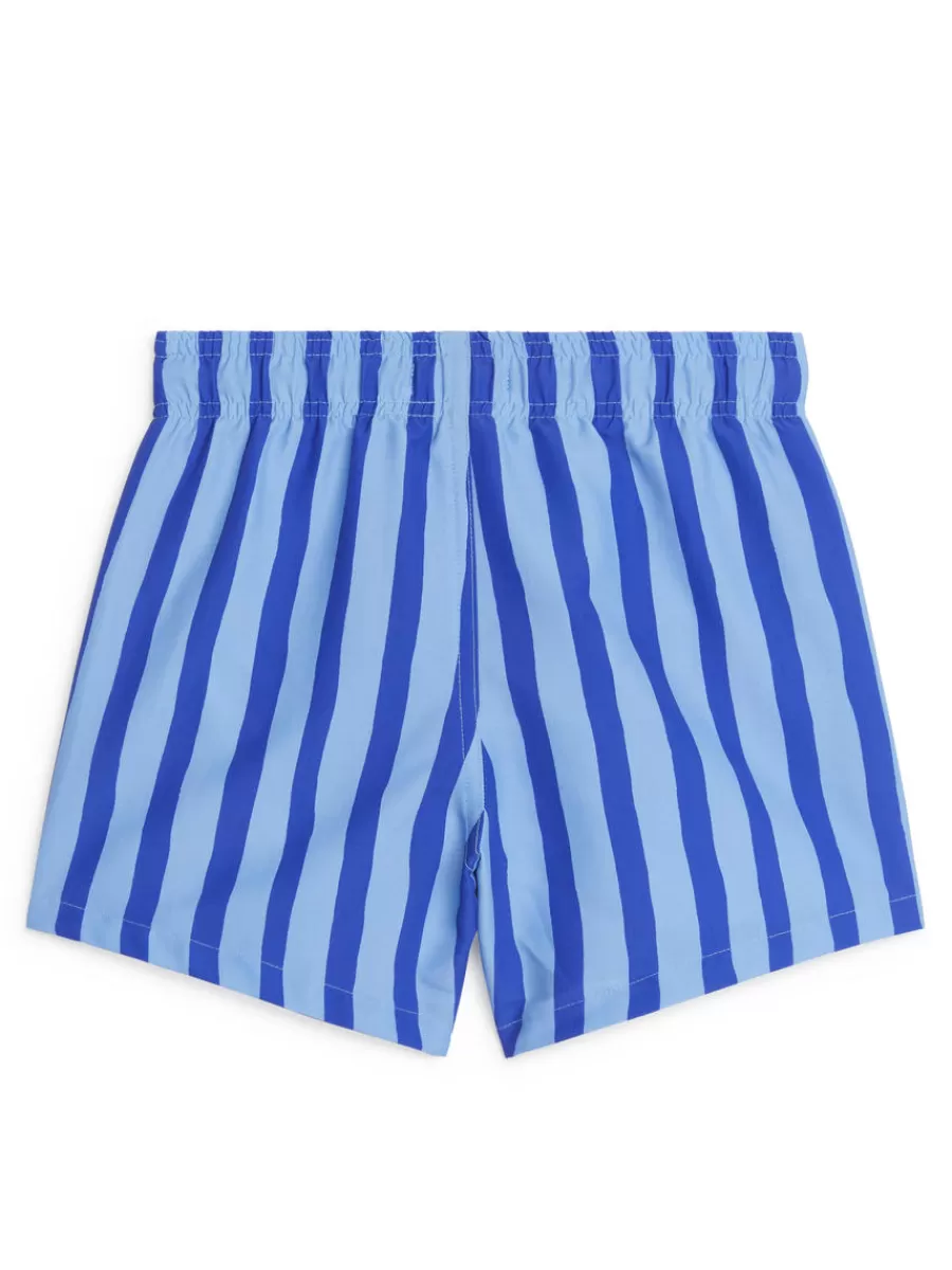 Best ARKET Swim Shorts Blue/Stripe