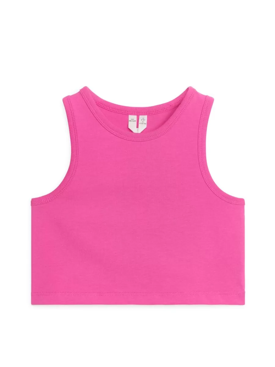 Best Sale ARKET Tank Top Set Of 2 Fuchsia/White/Multi-Dot