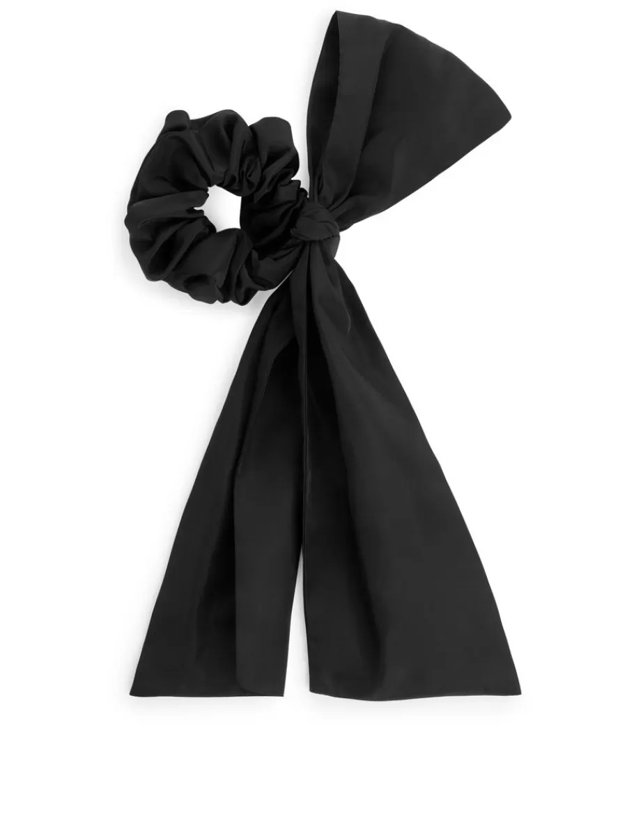 Flash Sale ARKET Tie Scrunchie Black