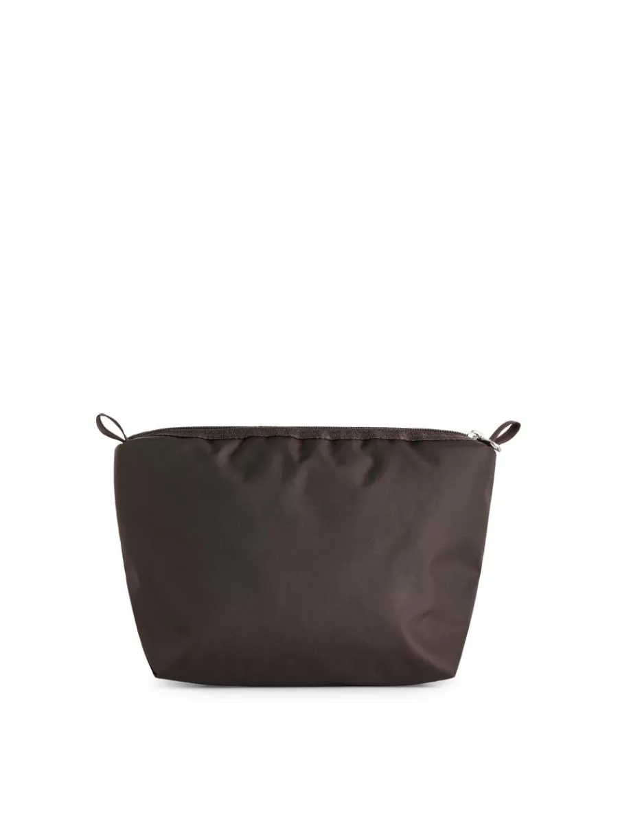 Cheap ARKET Toiletry Bag Dark Brown
