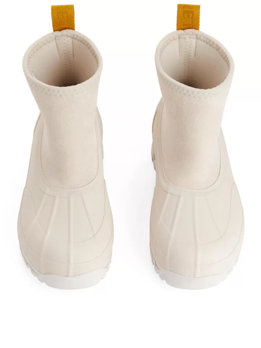 Online ARKET Tretorn Ahus Hybrid Boots Off White