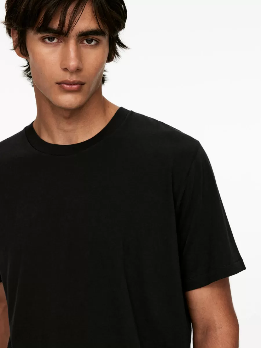 Online ARKET Tubular T-Shirt Black