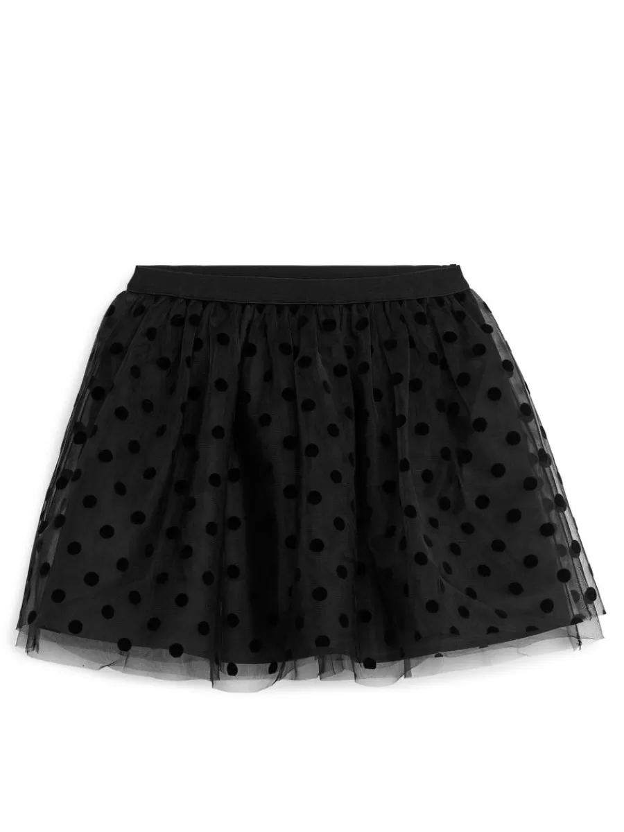 Best Sale ARKET Tulle Skirt Black