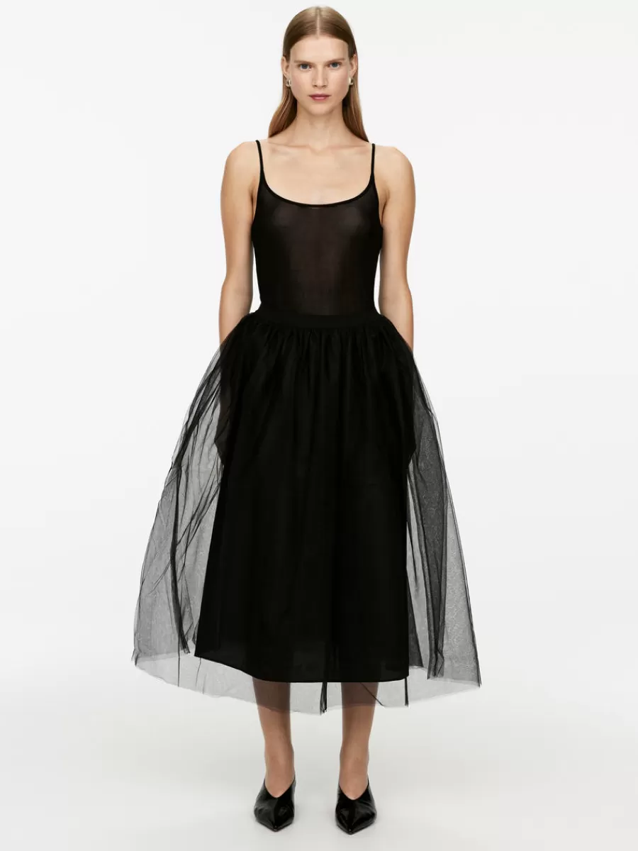 Discount ARKET Tulle Skirt Black