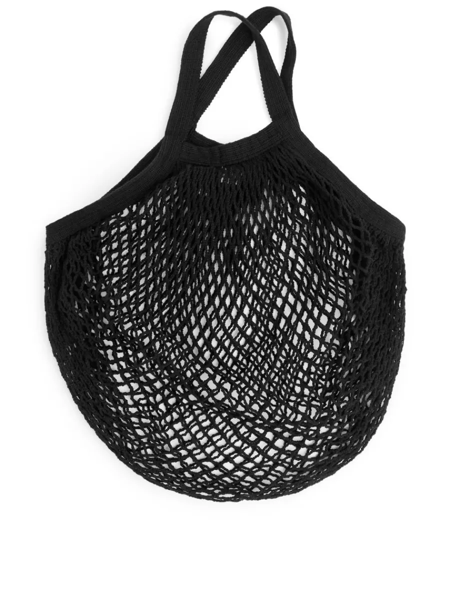 Best ARKET Turtle Bags String Bag Black