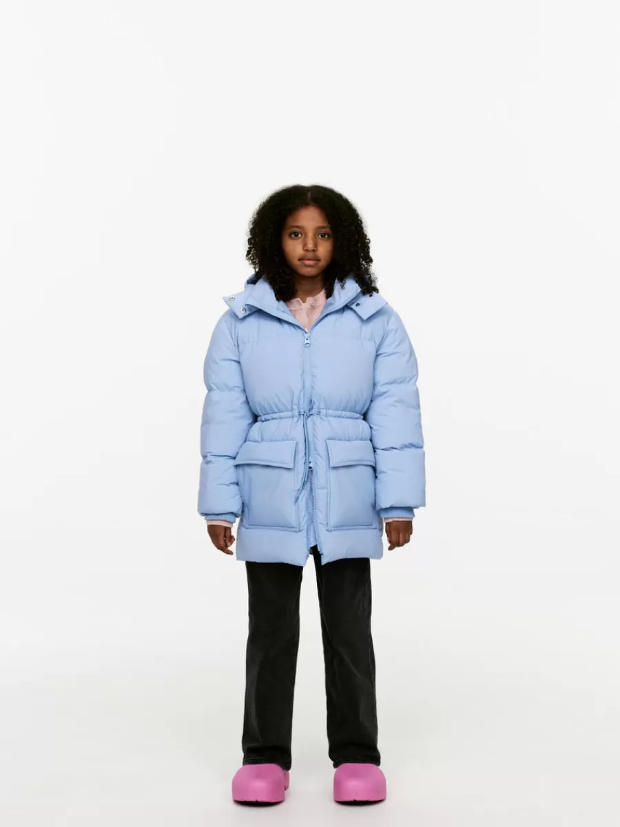 Store ARKET Upcycled Down Jacket Light Blue