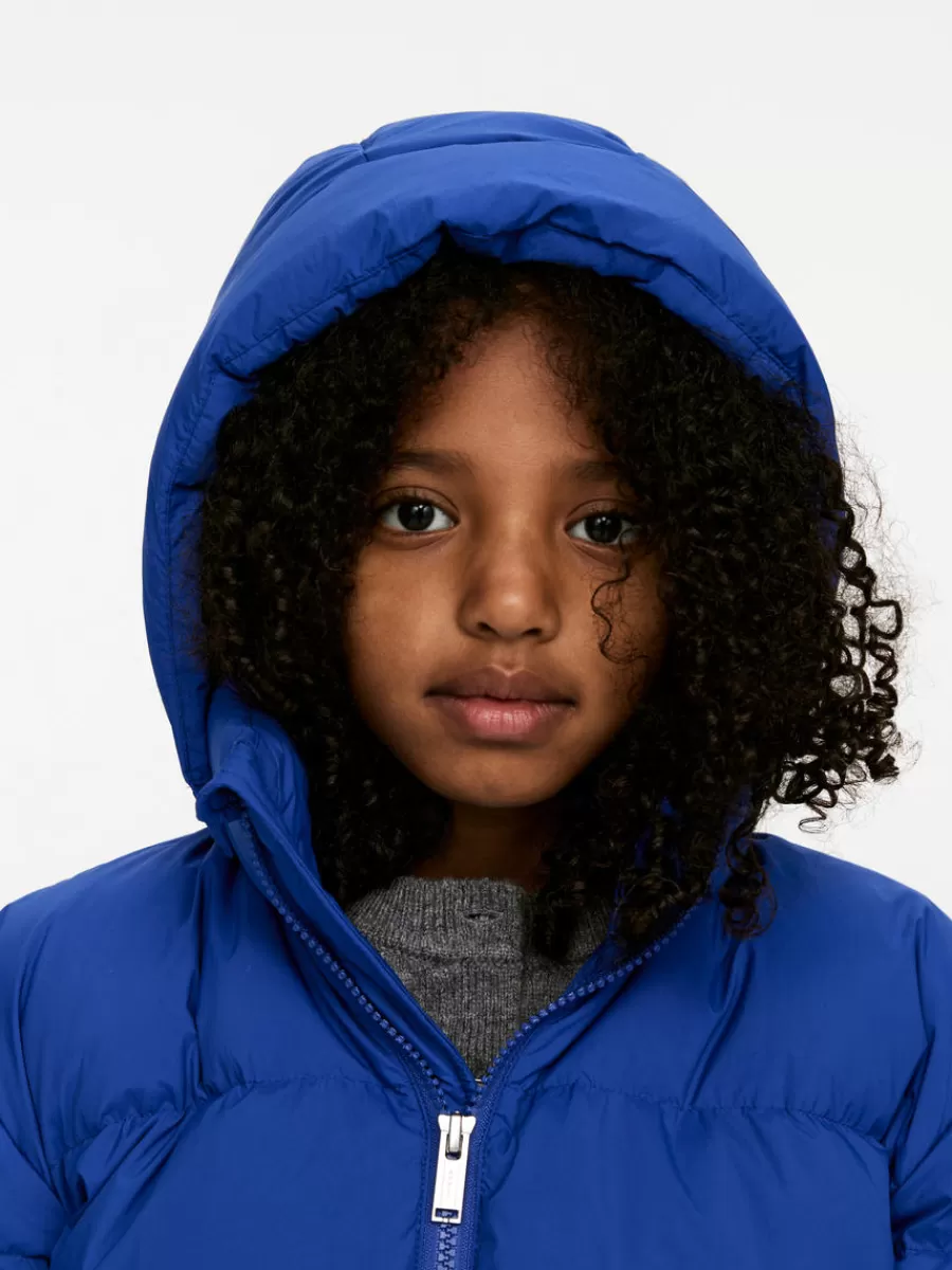 Cheap ARKET Upcycled Down Jacket Blue